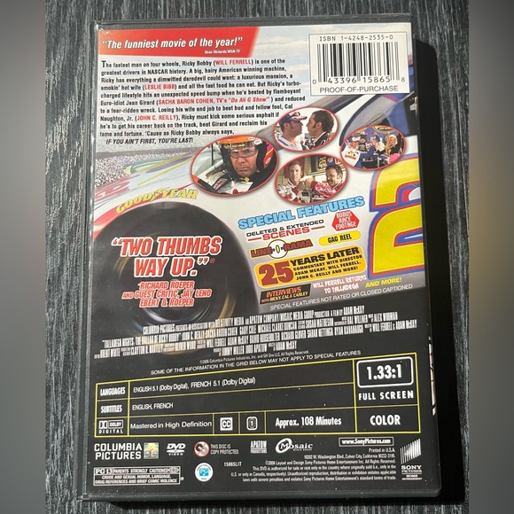 Talladega nights DVD~(=^‥^)ノ● - Picture 4 of 6